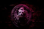 Replica lion emblem