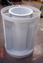Three piece column display