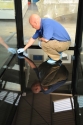 Attention to detail glazed display case