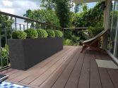 Long thin balconey planter