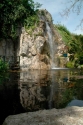 Large pond waterfall feature