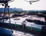 Multiple glazed panels in large seal display