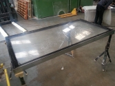 Framed pool panel