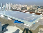 Acrylic pool floor Istanbul penthouse