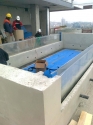 Weir edge pool panels Istanbul penthouse