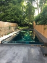 pool edge glazing