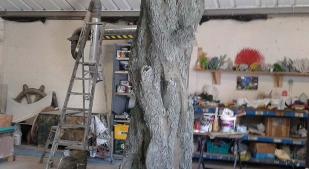 Artificial Tree Stump
