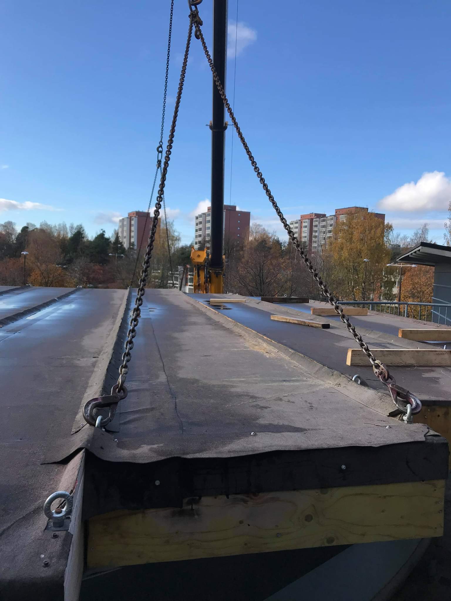 Baltic tank roof