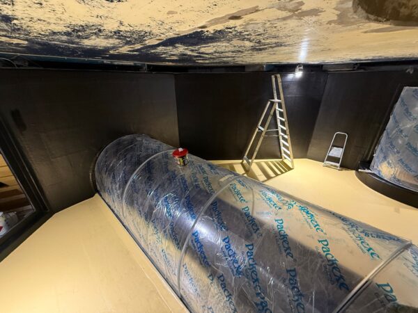 Havets Hus tunnel aquarium refurbishment